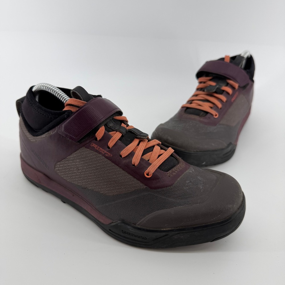 Shimano AM7 SH-AM702 Mountain Bike Shoes Womens 7.2‎ Purple Enduro SPD MTB